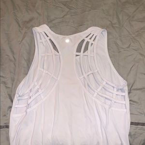90 degree by reflex white tank top athletic